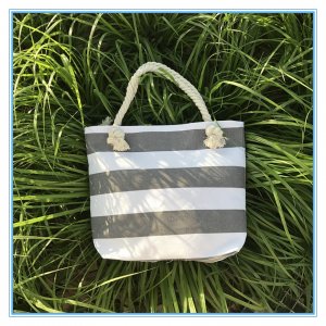 canvas beach tote