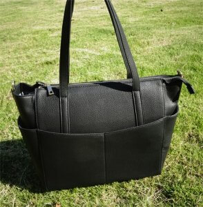 leather diaper bag